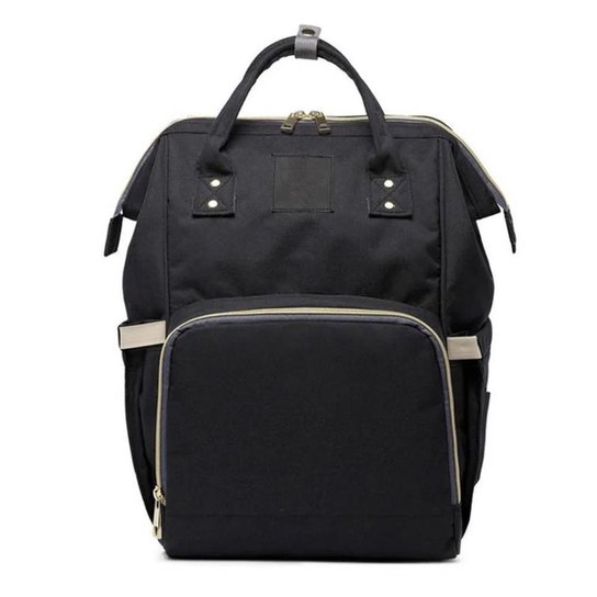 Bolsa Mochila Maternidade Bebê Multifuncional Térmica Impermeável 2 - Preto Menor preço em Bolsa Mochila Maternidade Bebê Multifuncional Térmica Impermeável 2 - Preto