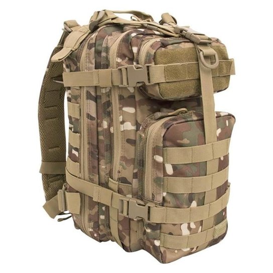 Bolsa Mochila Tática Militar Assault 30 Litros Camuflada Multicam - Camuflado Menor preço em Bolsa Mochila Tática Militar Assault 30 Litros Camuflada Multicam - Camuflado