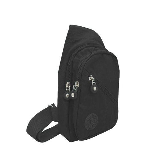 Bolsa Mochila Transversal Alça Única Ajustável - Preto é ruim? Bolsa Mochila Transversal Alça Única Ajustável - Preto é boa?