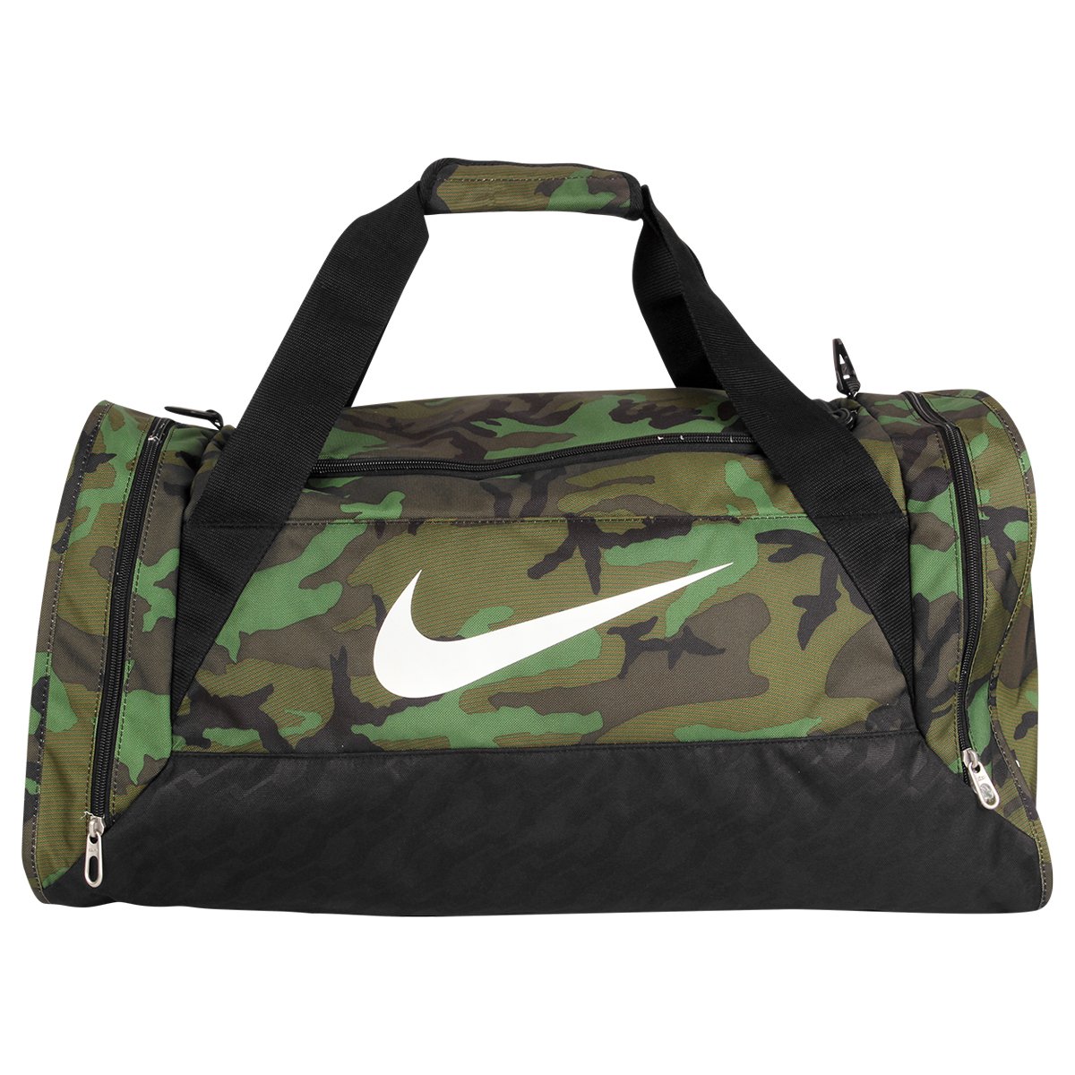 nike camo duffle bolsa