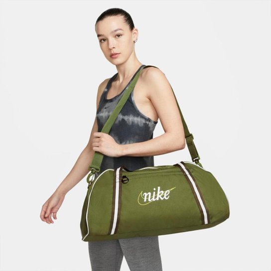 Bolsa Nike Gym Club Feminina - Verde Menor preço em Bolsa Nike Gym Club Feminina - Verde