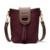 Bolsa Pavao De Ouro Pequena Transversal Com Ajuste Feminina - Vermelho Escuro