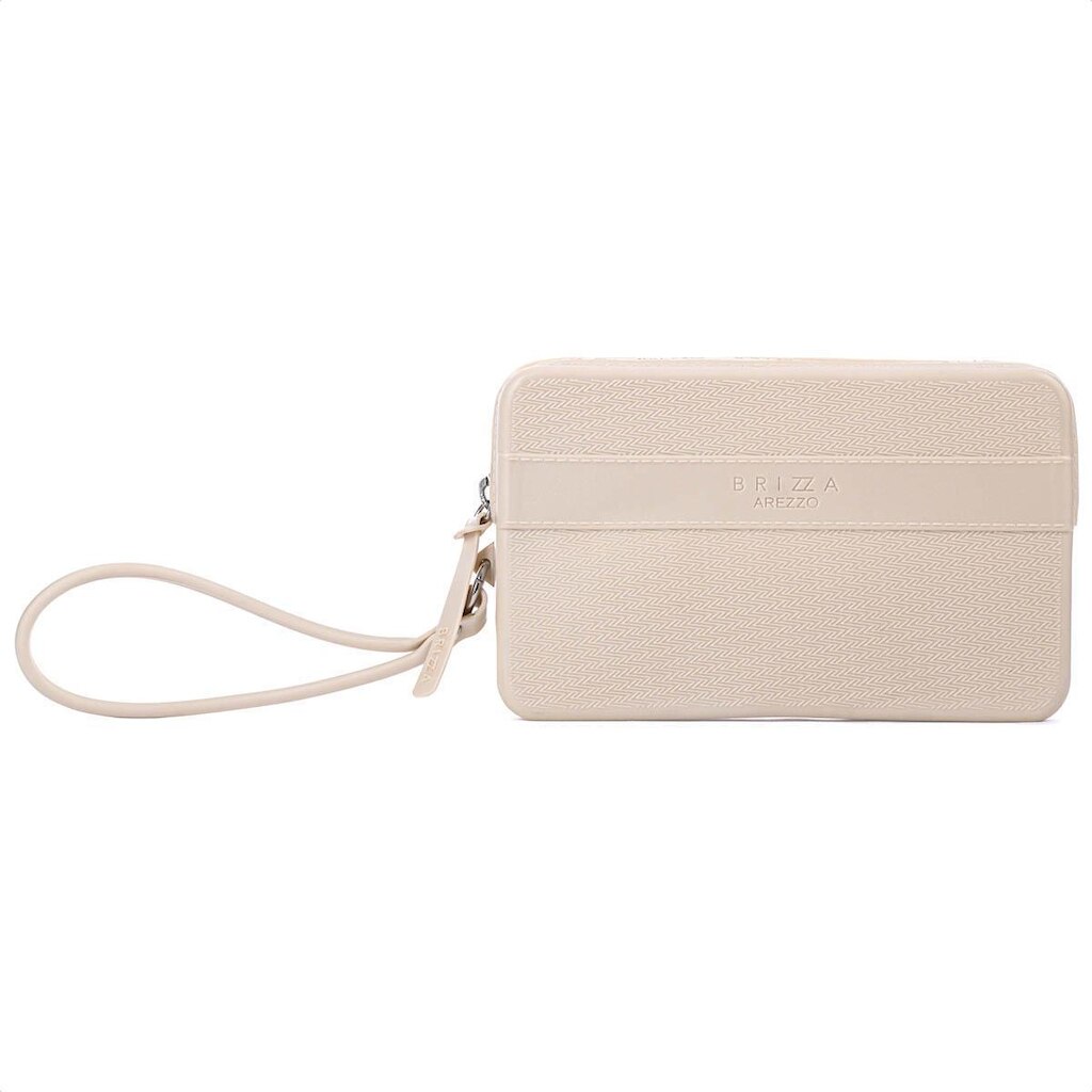 Bolsa Pequena Brizza Arezzo Bege - Feminino