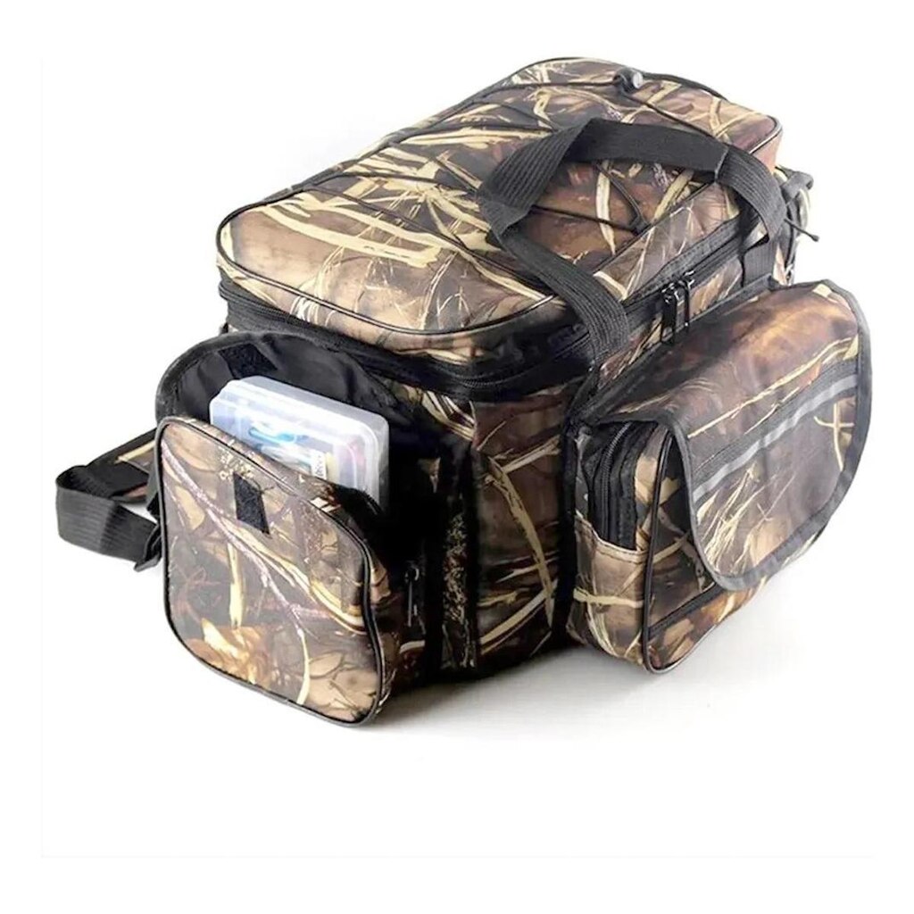 Bolsa Pesca Carretilhas, Molinetes,iscas Impermeável Grande