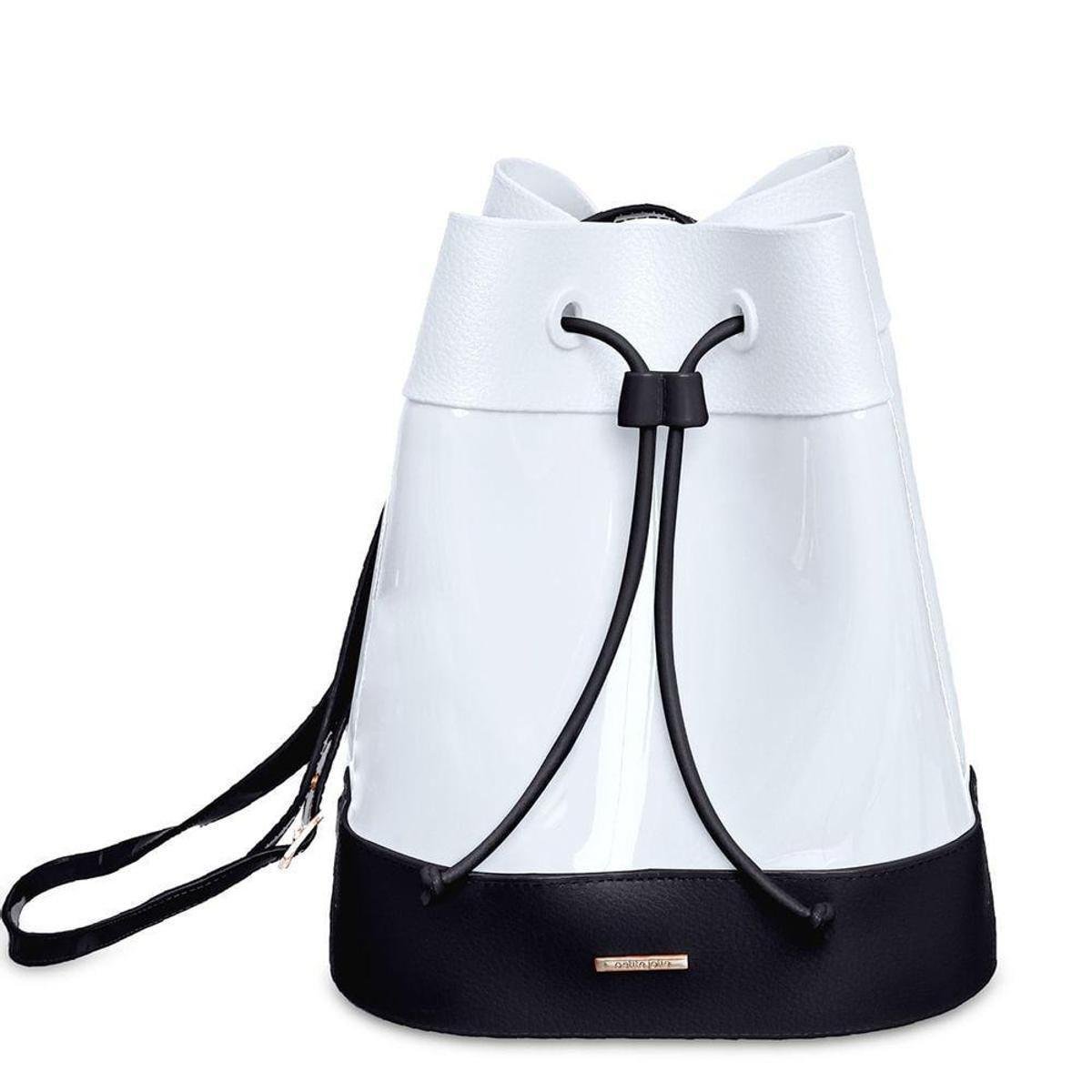 navy drawstring bolsa