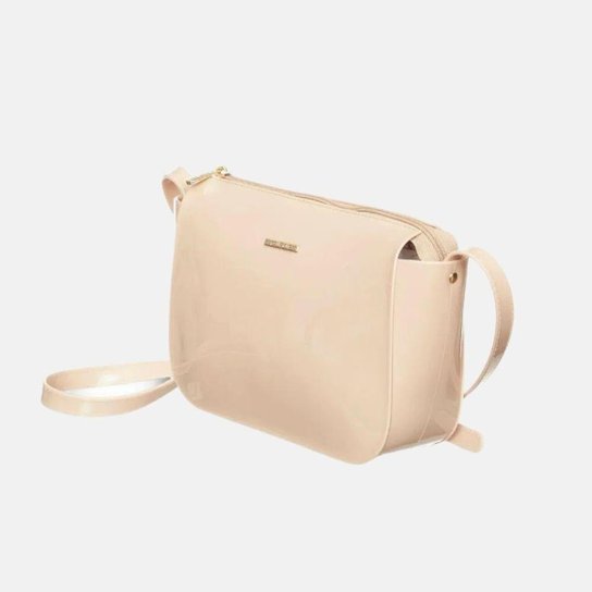 Bolsa Petite Jolie Tiracolo Basic - Nude Menor preço em Bolsa Petite Jolie Tiracolo Basic - Nude