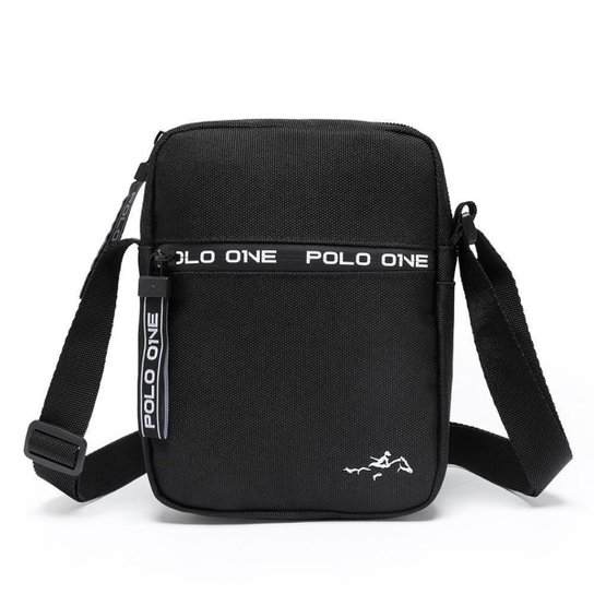 Bolsa Polo One Polo One Shoulder Bag Resistente - Preto é ruim? Bolsa Polo One Polo One Shoulder Bag Resistente - Preto é boa?