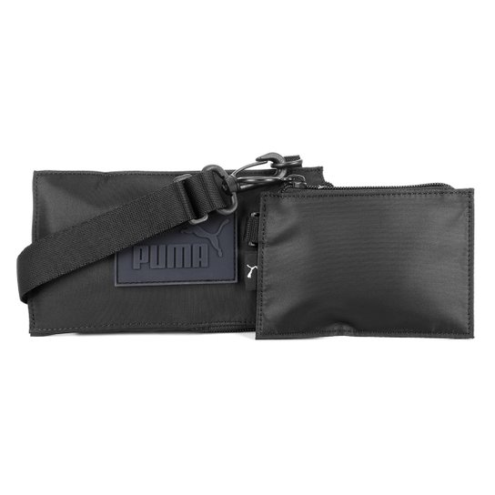 Bolsa Puma Core Pop Multi Pouch Feminina - Preto Menor preço em Bolsa Puma Core Pop Multi Pouch Feminina - Preto