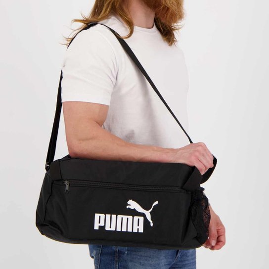 Bolsa Puma Phase Sports Bag - Preto Menor preço em Bolsa Puma Phase Sports Bag - Preto