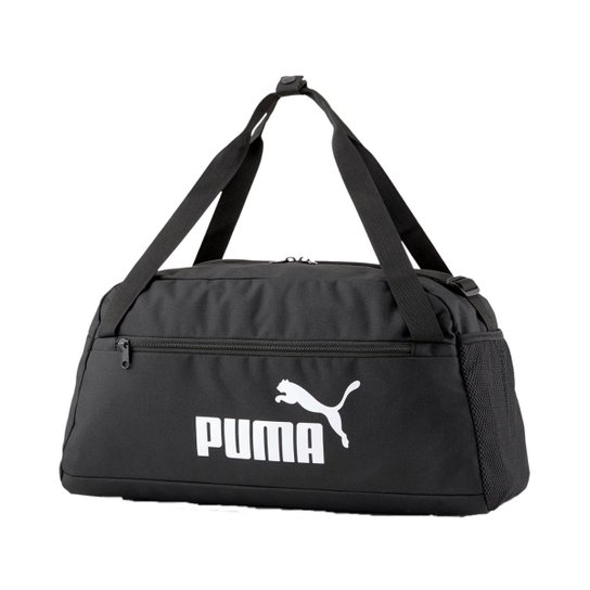 Bolsa Puma Phase Sports - Preto - Preto+Branco Menor preço em Bolsa Puma Phase Sports - Preto - Preto+Branco
