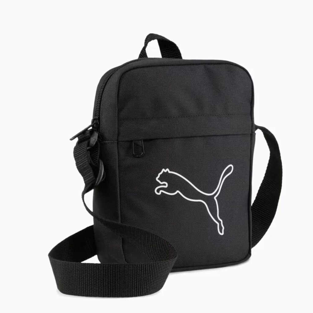 Bolsa Puma Shoulder Bag Preta Feminino Plus Portable Original