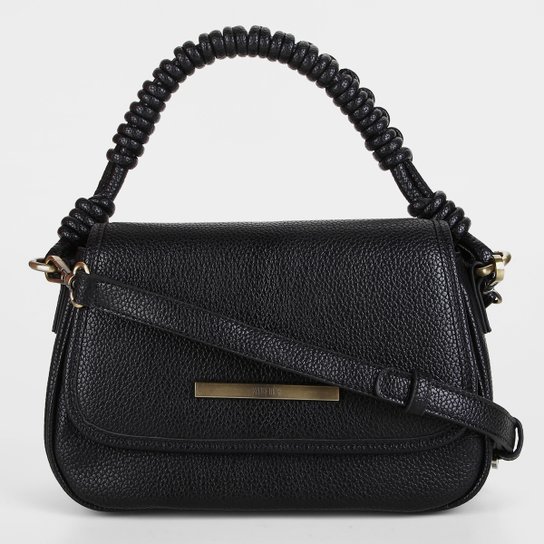 Bolsa Santa Lolla Alça Transversal Feminina - Preto Menor preço em Bolsa Santa Lolla Alça Transversal Feminina - Preto