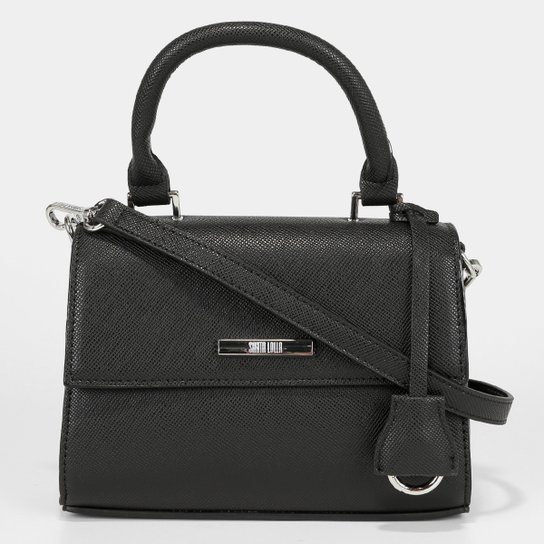 Bolsa Santa Lolla Handbag Transversal Feminina - Preto Menor preço em Bolsa Santa Lolla Handbag Transversal Feminina - Preto