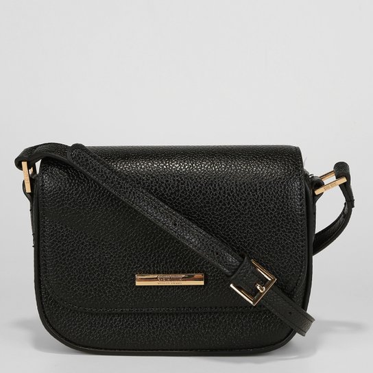 Bolsa Santa Lolla Mini Bag Risco Feminina - Preto Menor preço em Bolsa Santa Lolla Mini Bag Risco Feminina - Preto