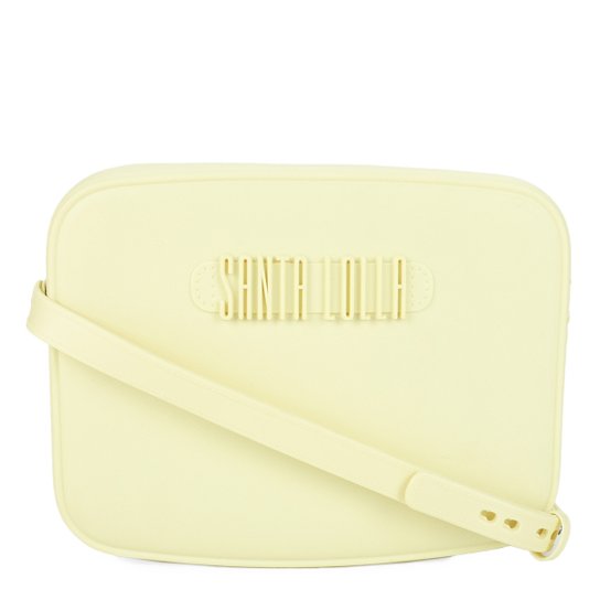 Bolsa Santa Lolla Pequena Transversal Feminina - Verde Claro+Verde Limão Menor preço em Bolsa Santa Lolla Pequena Transversal Feminina - Verde Claro+Verde Limão