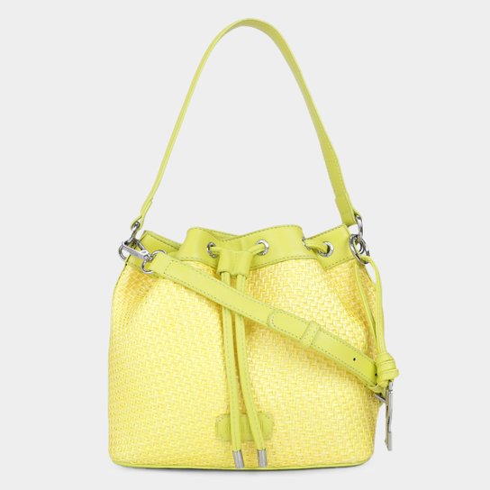 Bolsa Santa Lolla Saco Tressê Feminina - Verde claro Menor preço em Bolsa Santa Lolla Saco Tressê Feminina - Verde claro