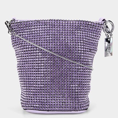 Bolsa Santa Lolla Strass Feminina - Feminino