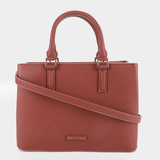 Bolsa Santa Lolla Tote Feminina - Caramelo Menor preço em Bolsa Santa Lolla Tote Feminina - Caramelo