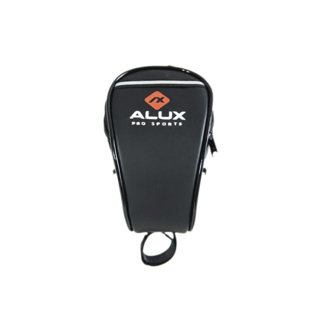 Bolsa Selim Emborrachada Para Bicicleta Com Zíper Alux