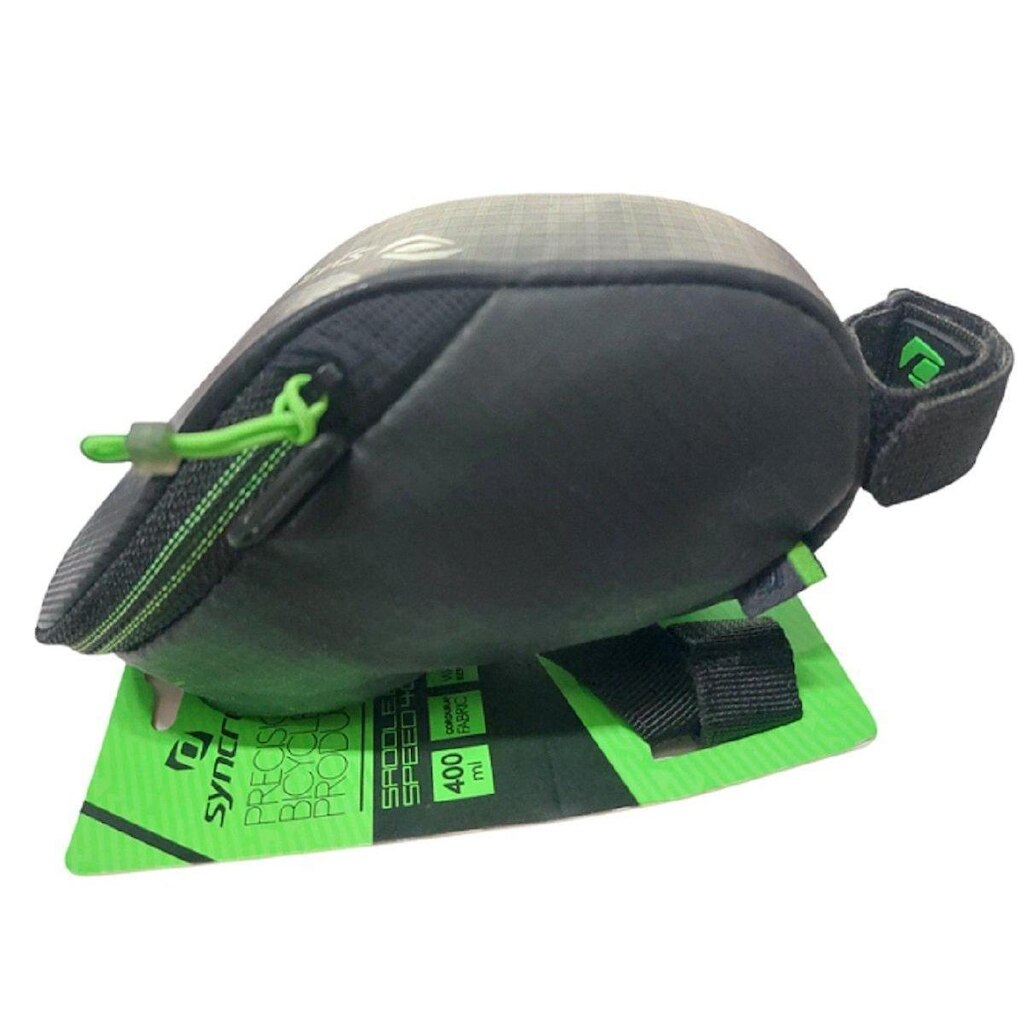 Bolsa Selim Speed 400 com Tiras - SYNCROS Preto