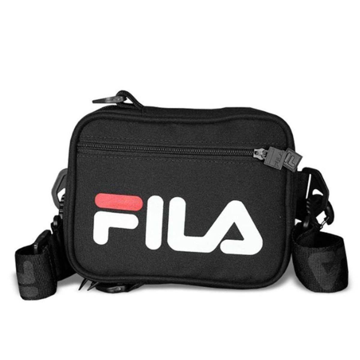 Bolsa Shoulder Bag Fila Versatili Preto Netshoes