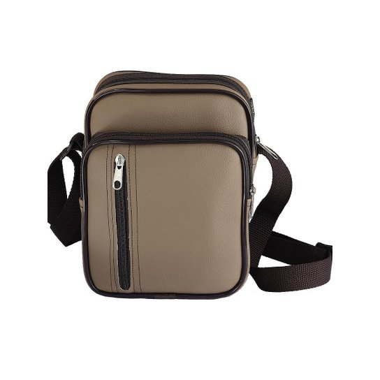Bolsa Shoulder Bag Pochete Transversal Impermeável R:1017 - Marrom-Claro é ruim? Bolsa Shoulder Bag Pochete Transversal Impermeável R:1017 - Marrom-Claro é boa?