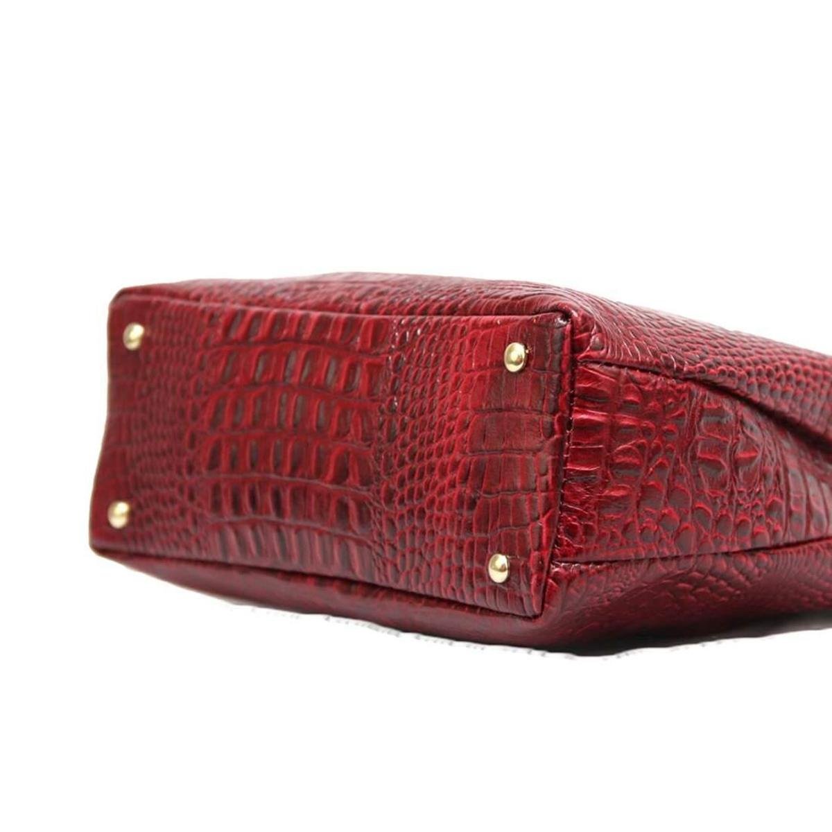 oxblood colour bolsa