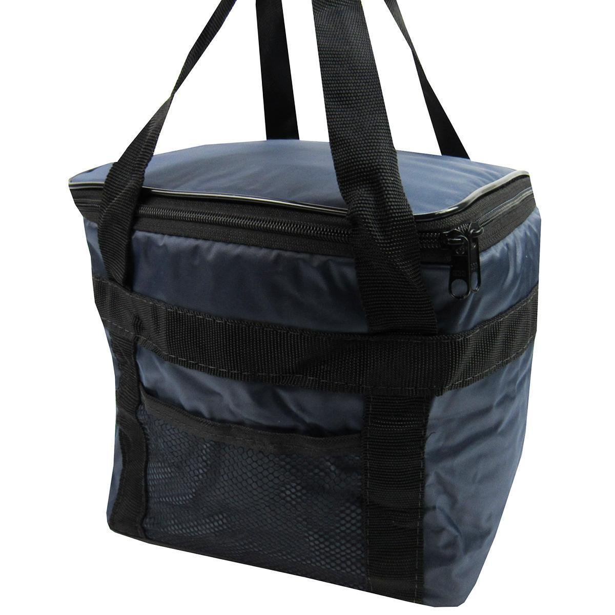 tote cooler bolsa with zipper