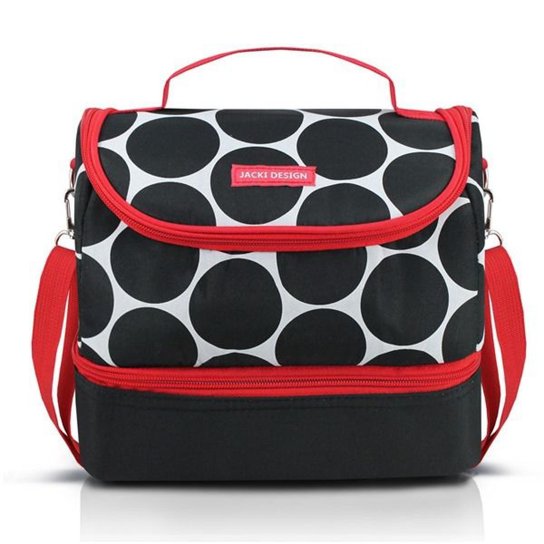 Bolsa Térmica Dots Com 2 Compartimentos - Preto é boa?