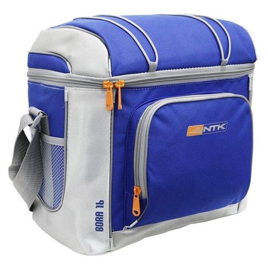 Bolsa Térmica Kaliko Bora Nautika 16 Litros Flexível Em Pvc - Azul+Laranja Menor preço em Bolsa Térmica Kaliko Bora Nautika 16 Litros Flexível Em Pvc - Azul+Laranja