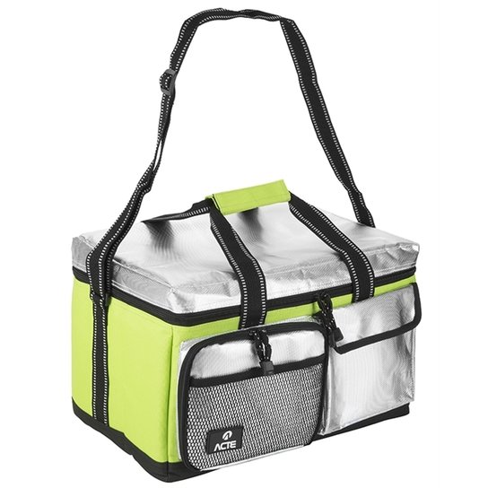 Bolsa Térmica Lunch Box Verde - Acte Sports - M - Verde Limão Menor preço em Bolsa Térmica Lunch Box Verde - Acte Sports - M - Verde Limão