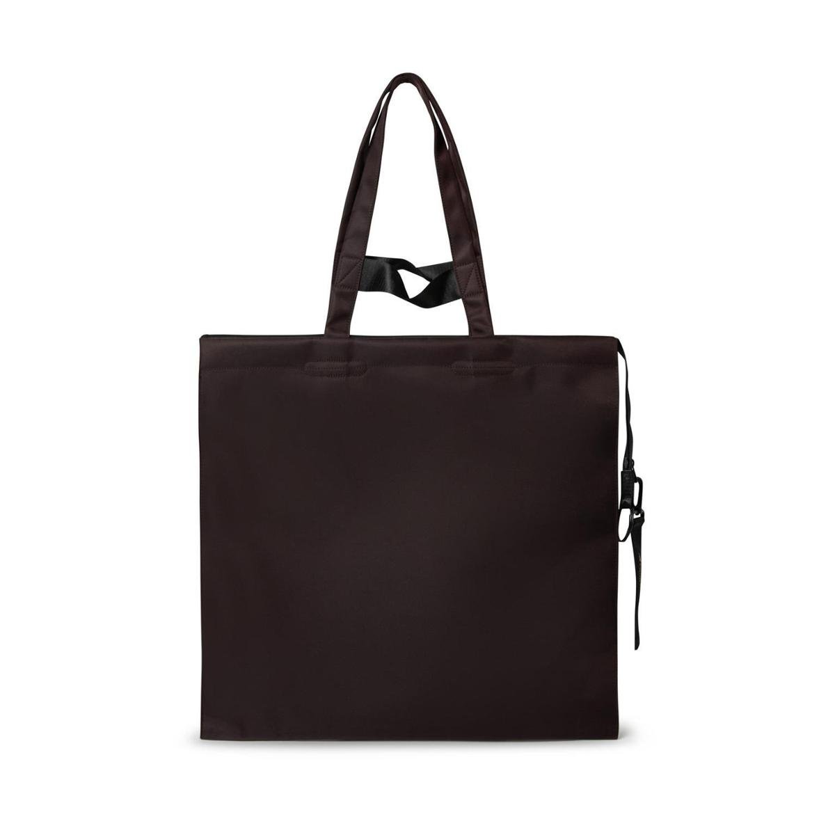 dark brown leather bolsa