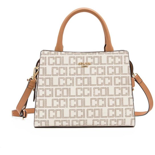 Bolsa Tote Monograma Colcci Off White Feminino - Off White Menor preço em Bolsa Tote Monograma Colcci Off White Feminino - Off White