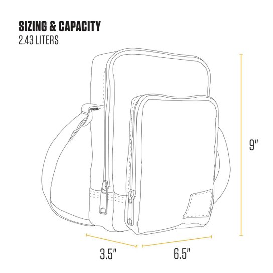Bolsa Transversal Carhartt Zip