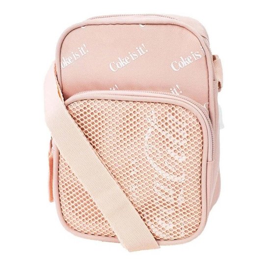 Bolsa Transversal Coca Cola Trend Shoulder Bag Rosa - Rosa Menor preço em Bolsa Transversal Coca Cola Trend Shoulder Bag Rosa - Rosa