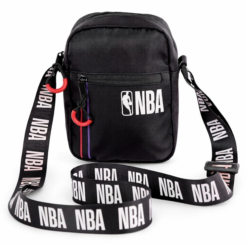 Bolsa Transversal Cross Pequena Nba Pro Preto