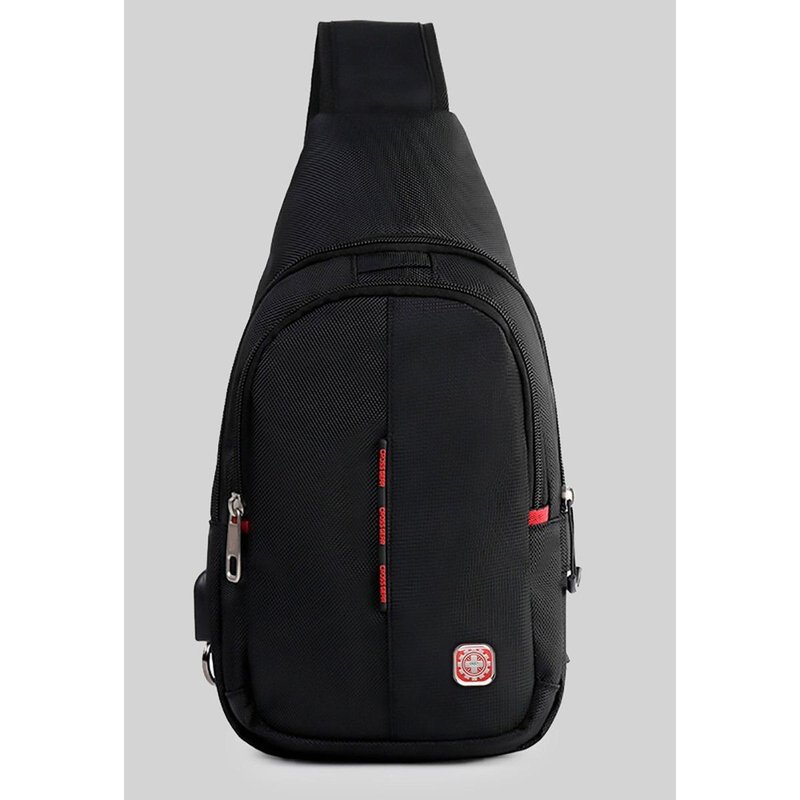 Bolsa Transversal Crossgear Shoulder Bag Saída USB Mochila