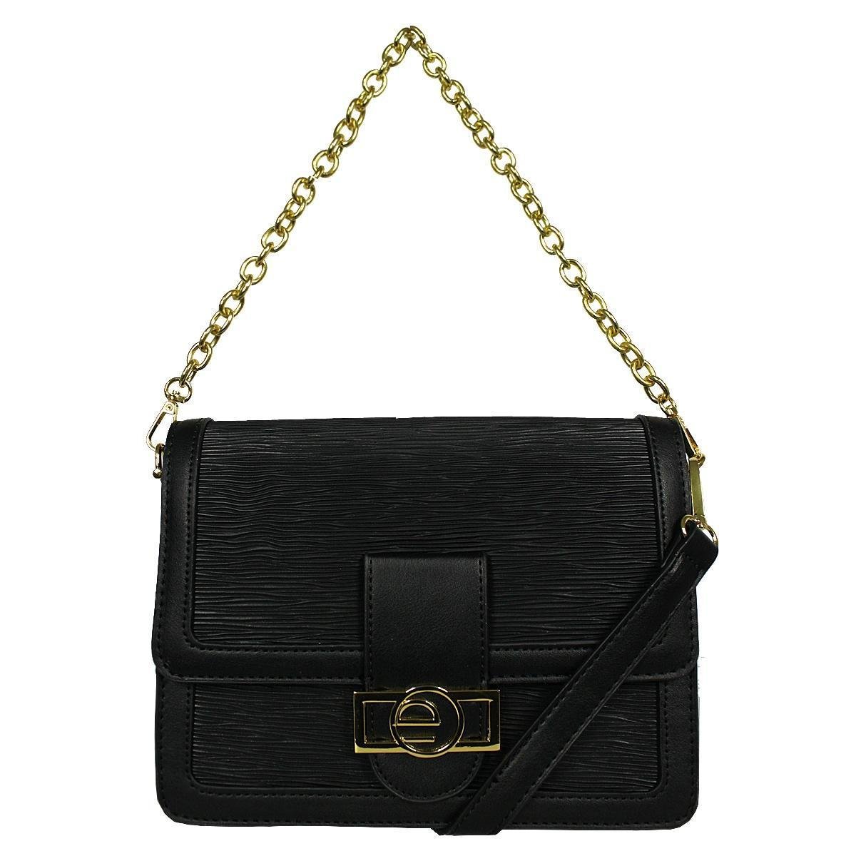 Bolsa Transversal Detail W23M16 Le Postiche PINK UN Preto Netshoes