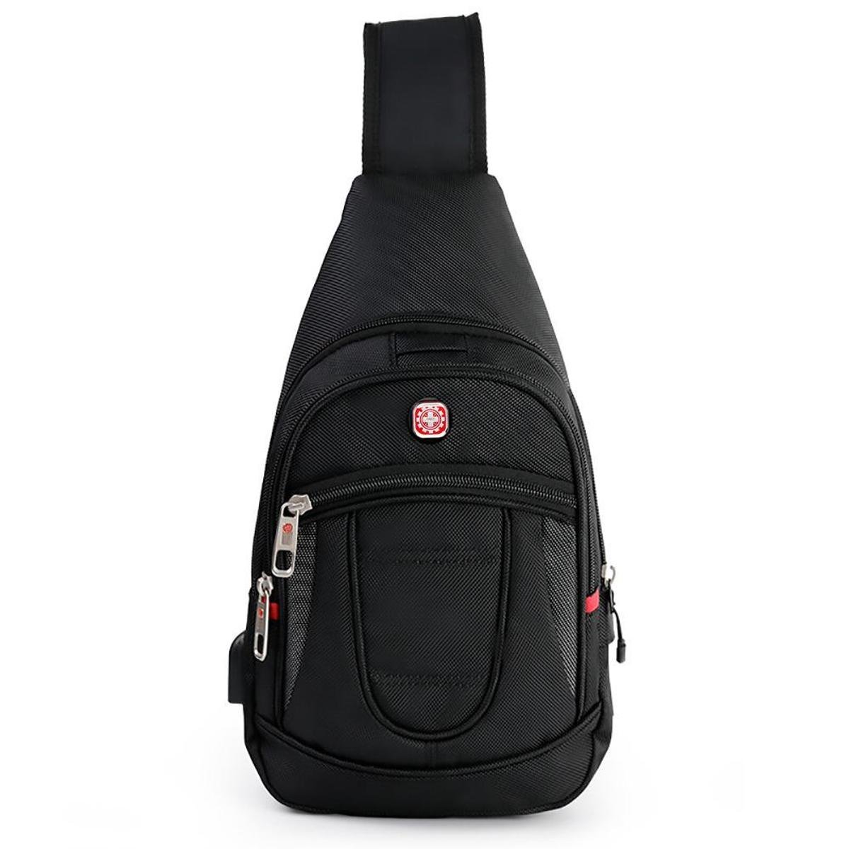 Bolsa Transversal Executiva Crossgear USB Shouder Bag Resistente Impermeável Masculina Antifurto Menor preço em Bolsa Transversal Executiva Crossgear USB Shouder Bag Resistente Impermeável Masculina Antifurto
