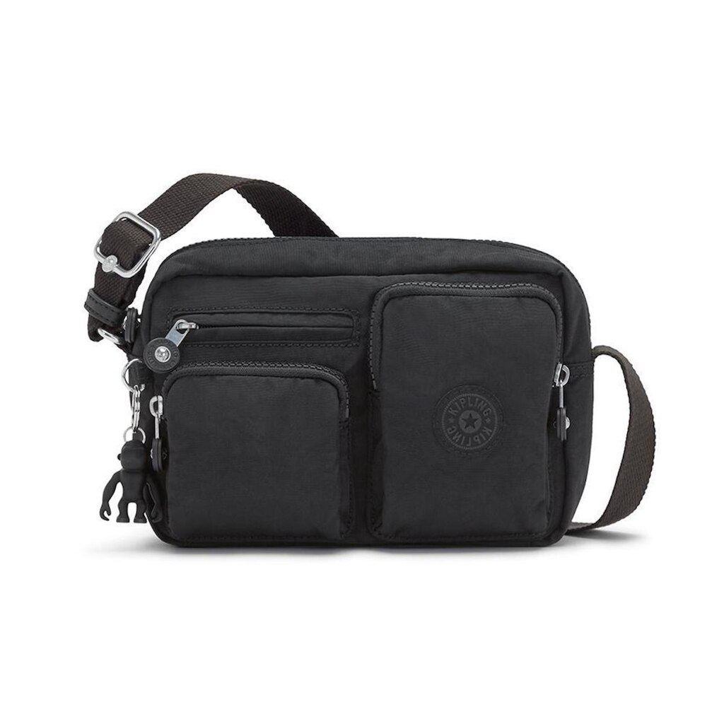 Bolsa Transversal Kipling Albena 6 Litros Preto