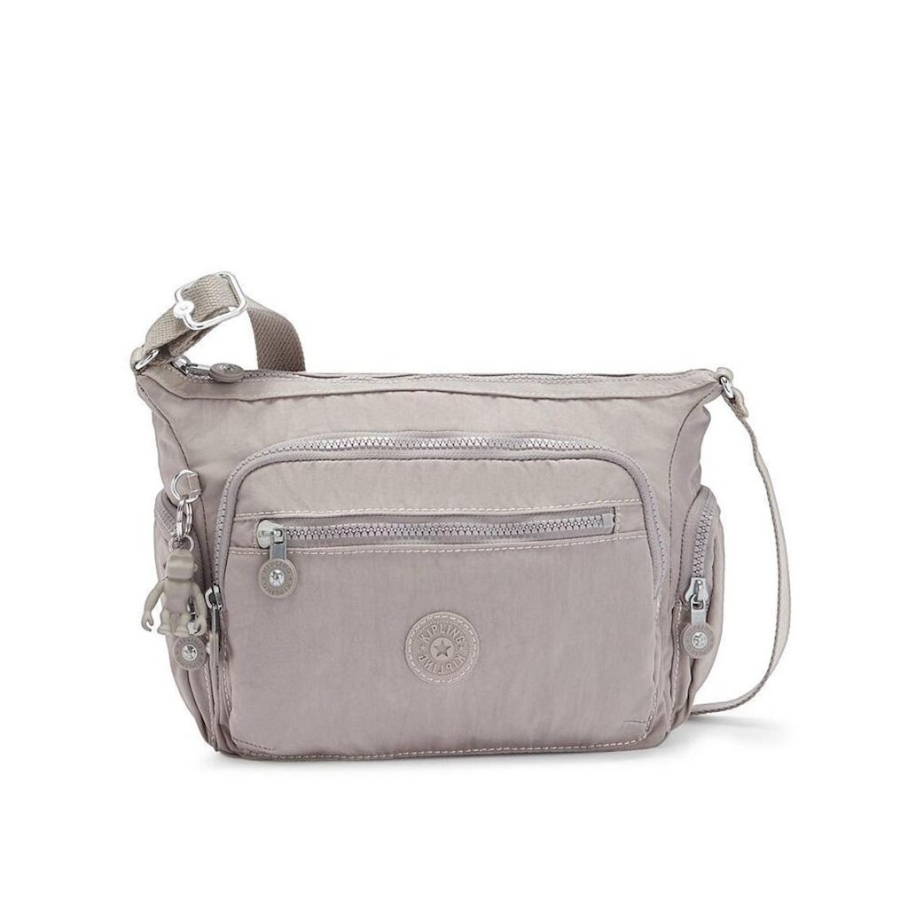 Bolsa Transversal Kipling Gabbie S 7 Litros Grey Gris Cinza