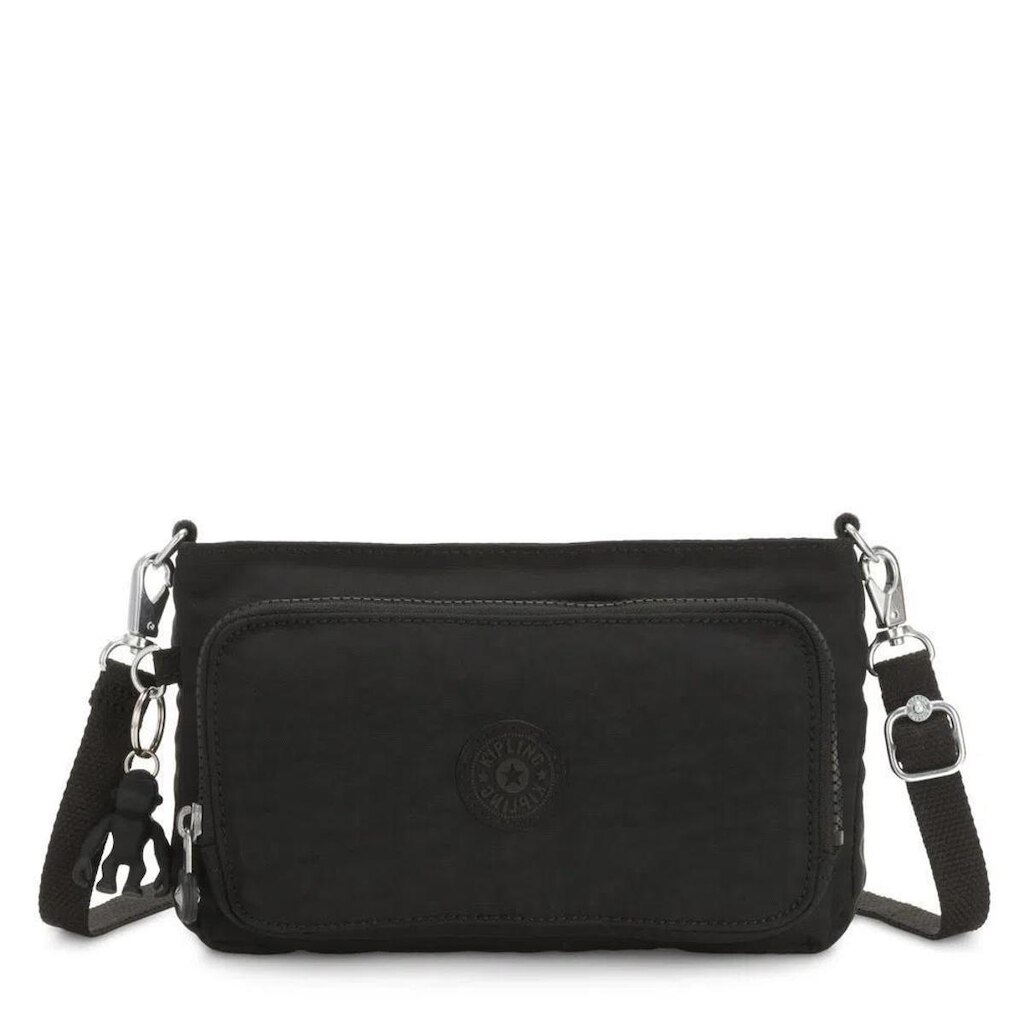 Bolsa Transversal Kipling Myrte Black Noir Preto