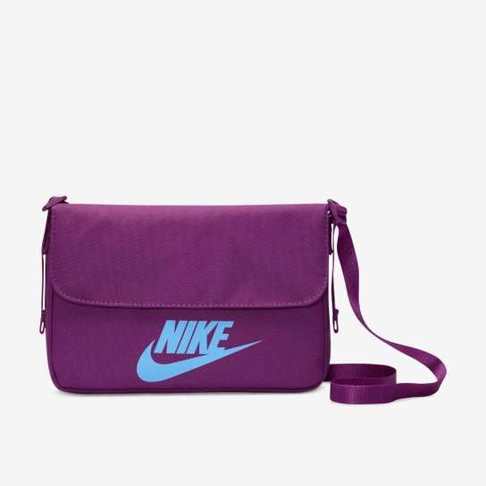 Bolsa Transversal Nike Sportswear Feminina - Roxo Menor preço em Bolsa Transversal Nike Sportswear Feminina - Roxo