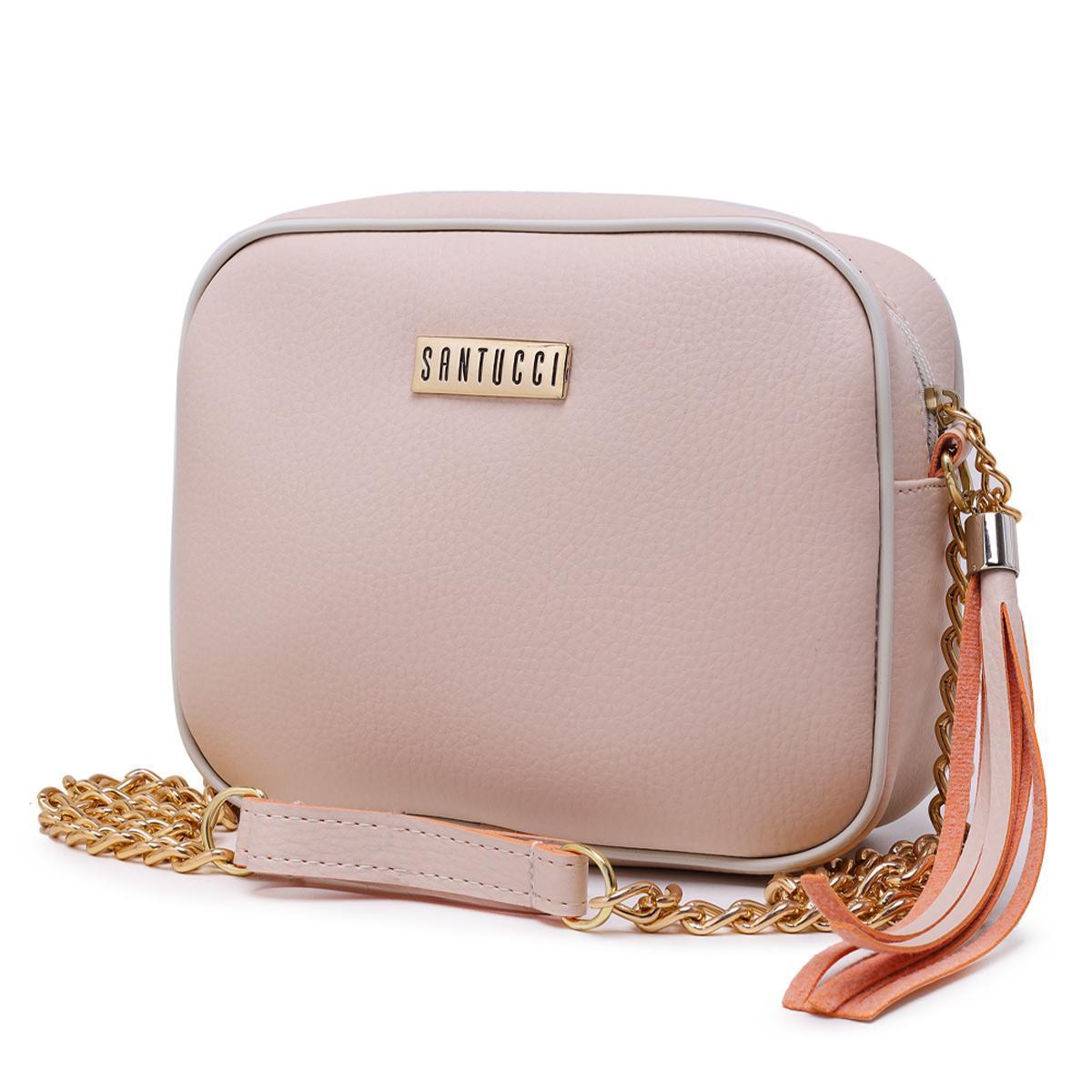 Bolsa Transversal Quadrada Média Feminina Alça Corrente Menor preço em Bolsa Transversal Quadrada Média Feminina Alça Corrente