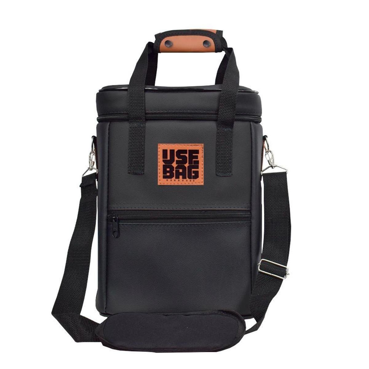 Bolsa Wine Bag Vinho Térmica Grande Couro Impermeável Bebidas Menor preço em Bolsa Wine Bag Vinho Térmica Grande Couro Impermeável Bebidas