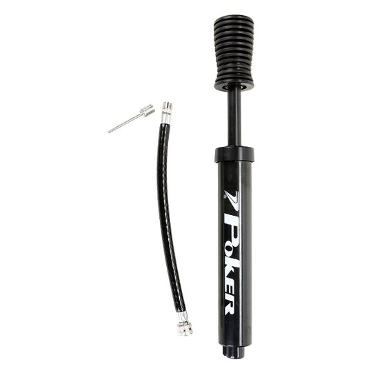 Bomba de Inflar Poker Dupla Ação - Preto é ruim? Bomba de Inflar Poker Dupla Ação - Preto é boa?