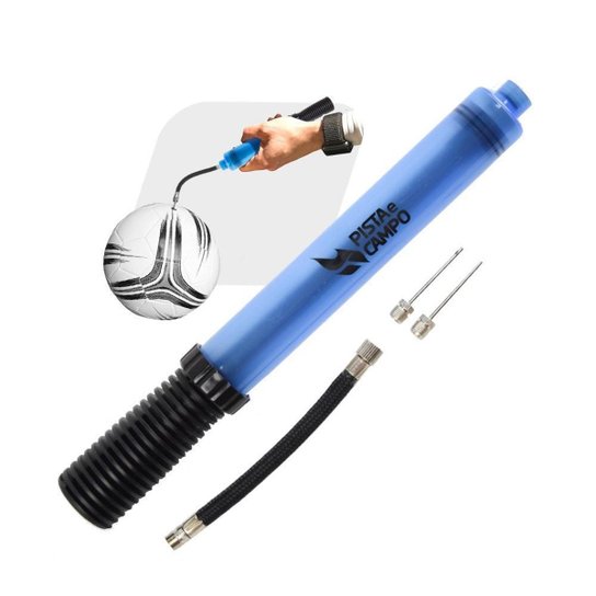 Bomba Dupla-ação Para Encher Bolas Maior E Infla Mais Rápido - Azul Menor preço em Bomba Dupla-ação Para Encher Bolas Maior E Infla Mais Rápido - Azul