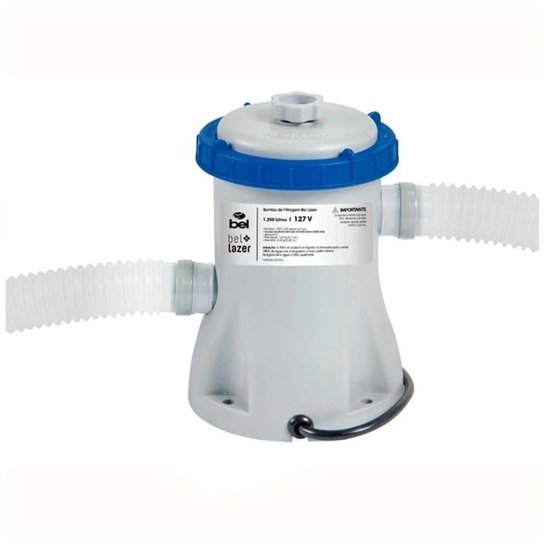 bomba filtro filtragem piscina bel life 1250l 220v belfix