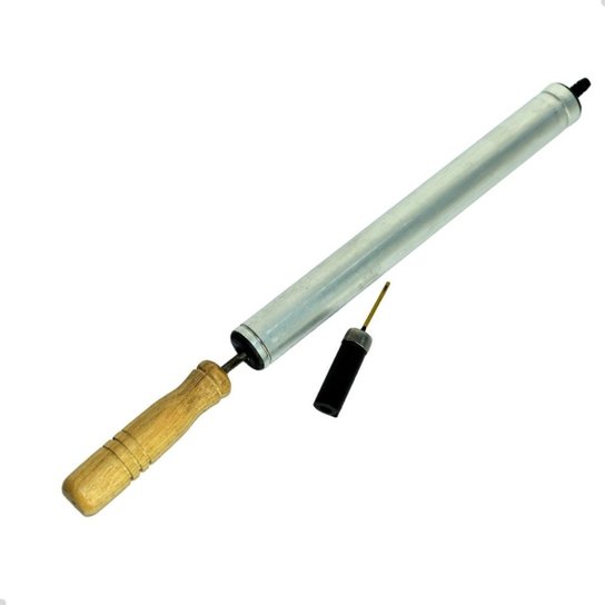 Bomba para Encher Bola em Aluminio Sports Mania - Prata Menor preço em Bomba para Encher Bola em Aluminio Sports Mania - Prata