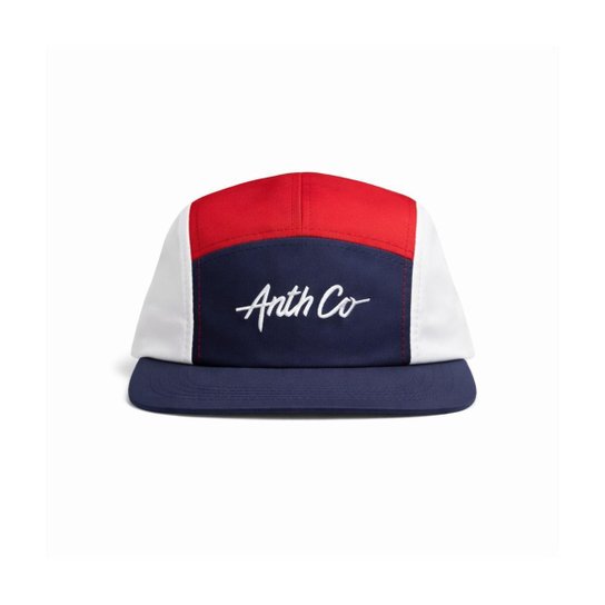Boné 5 Panel Anth Co Racing Aba Reta Original - Azul | Netshoes